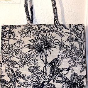 Large Tote Bag with a Beautiful Print